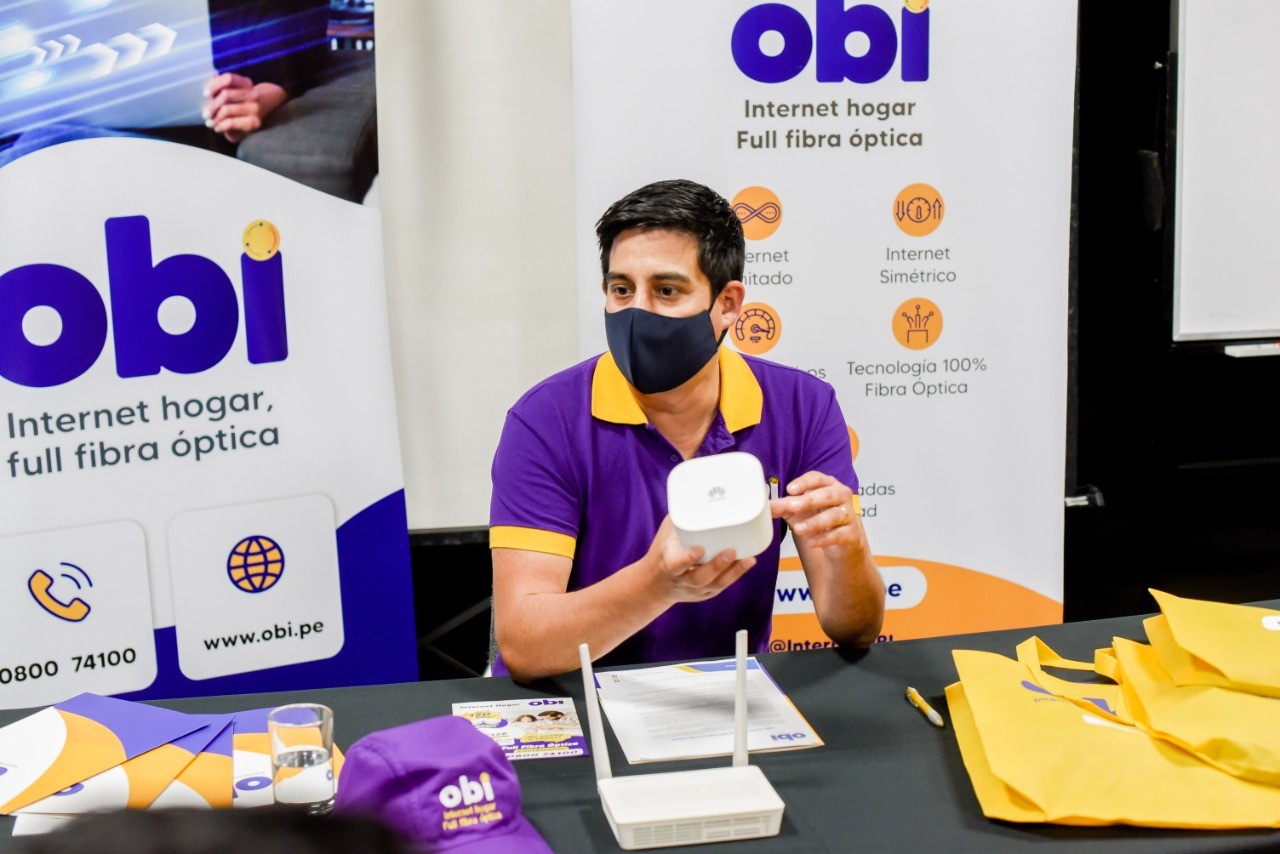 Llega a Piura, internet full fibra óptica