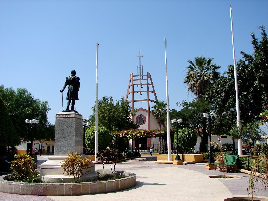 Conociendo Piura: Cinco lugares turísticos en Chulucanas para vivir nuevas aventuras Plaza de armas- Chulucanas