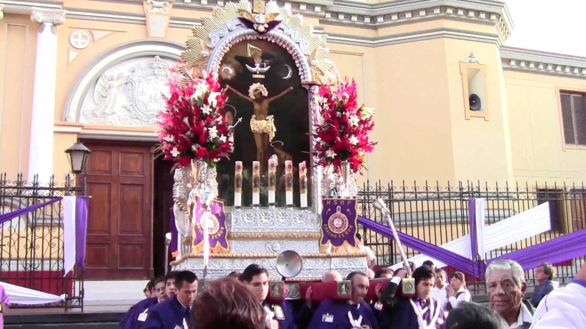 Señor de los Milagros: envíe su intención para la misa de fiesta