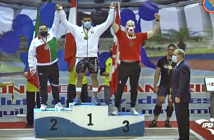 Piurano Hernán Viera se consagra ganador de Campeonato Panamericano en Guayaquil