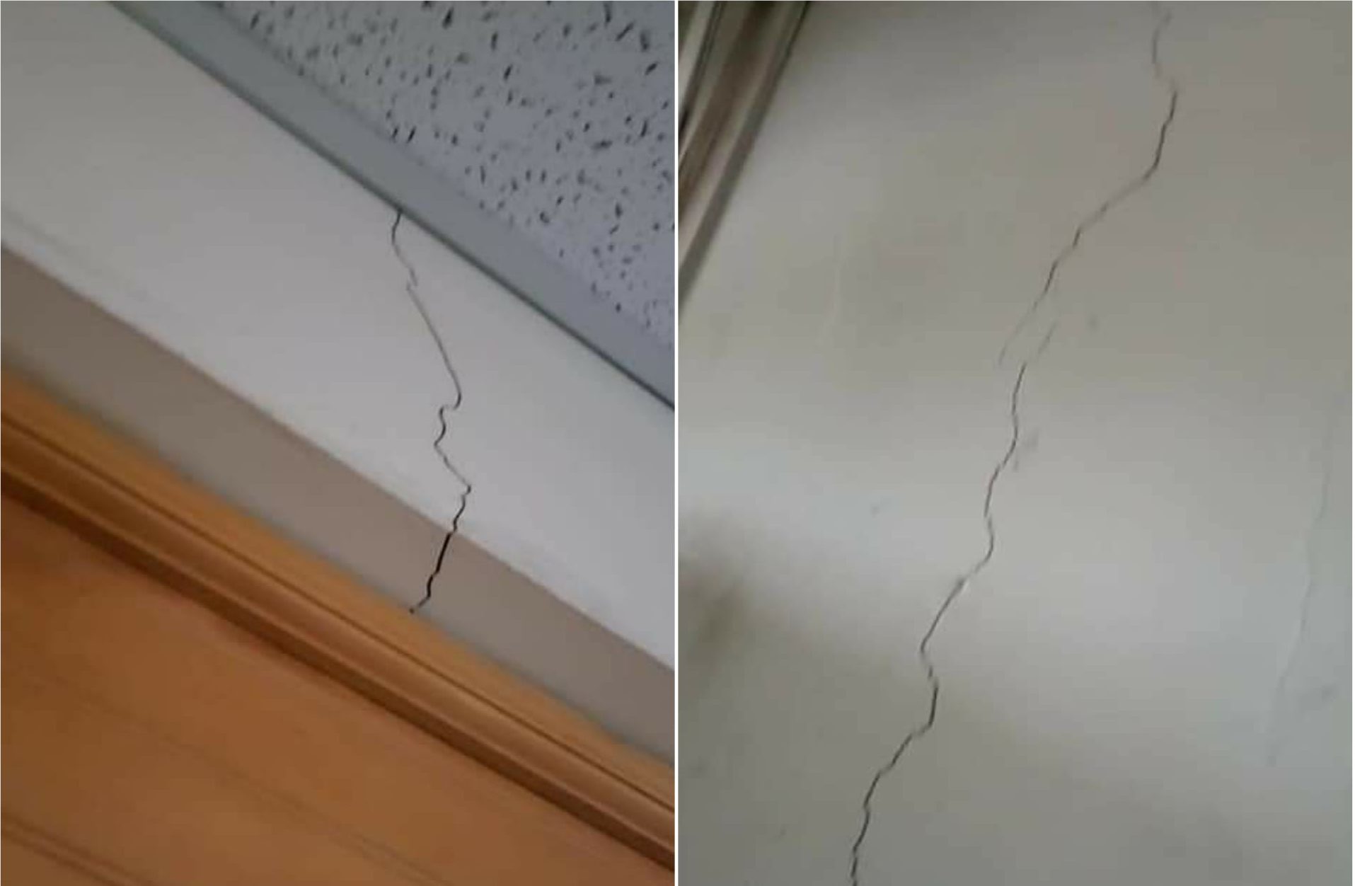 Terremoto en Amazonas deja rajadura y grieta en palacio municipal de Piura