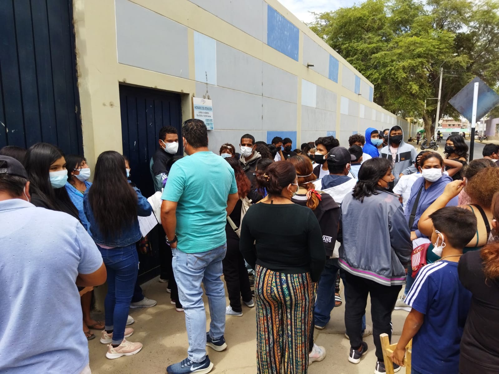 Proesta en exteriores de Don Bosco