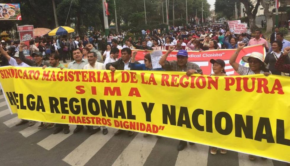 Gremio de docentes piuranos declara persona no grata a presidente Pedro Castillo