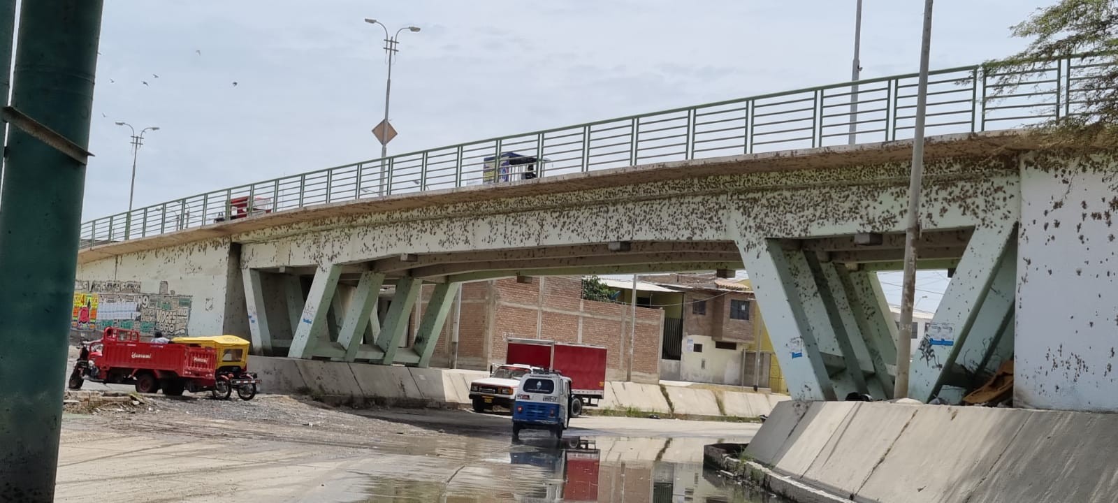 Piura: Menor intenta suicidarse lanzándose de un puente