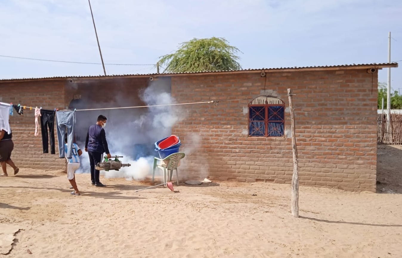 Fumigan sectores del margen izquierdo de Tambogrande
