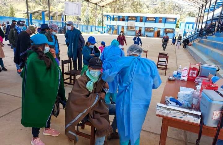 Cobertura de vacuna contra la Covid-19 supera el 49% en Pacaipampa – Ayabaca
