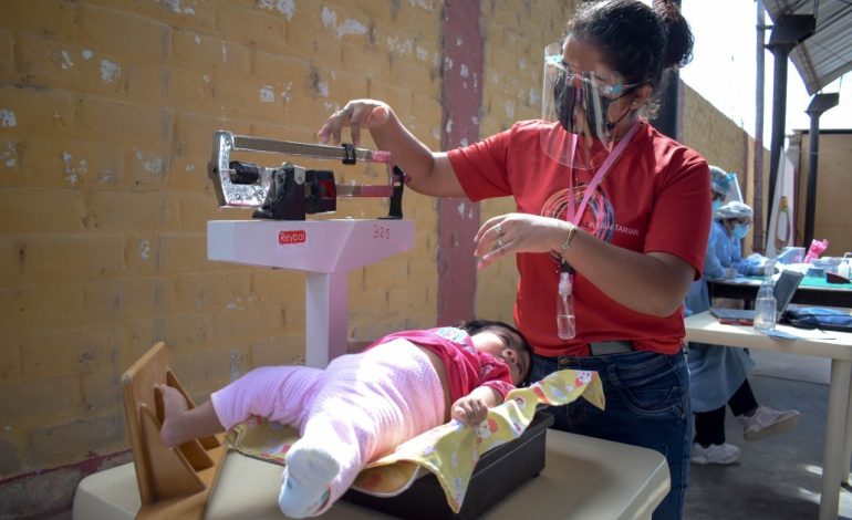 Logran disminuir índices de anemia y desnutrición en niños del distrito de La Arena