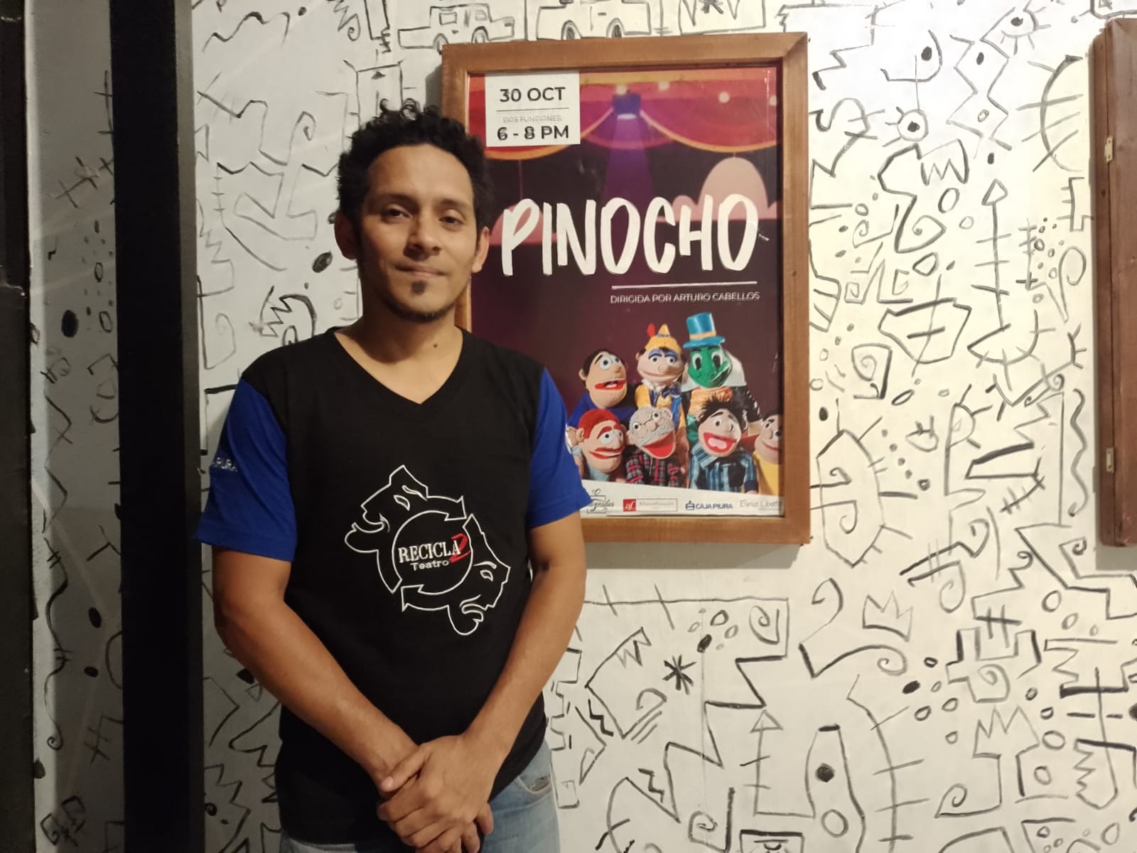 “Pinocho” en versión títeres se presentó en Espace Liberté