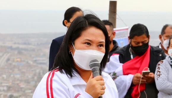 Keiko Fujimori: “Fuerza Popular firmará moción de vacancia contra Pedro Castillo”