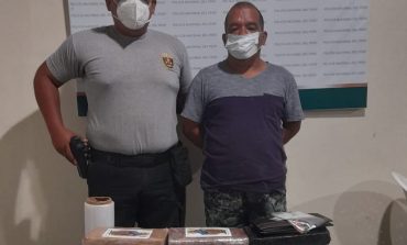 Cae presunto traficante con ocho “ladrillos” de marihuana en Ayabaca