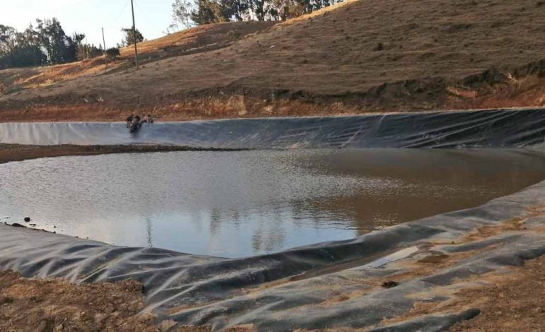 Piura: instalan seis micro reservorios para la cosecha y siembra de agua