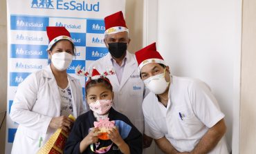 El mejor regalo de Navidad: papá donó parte de su hígado para salvarle la vida a su hija