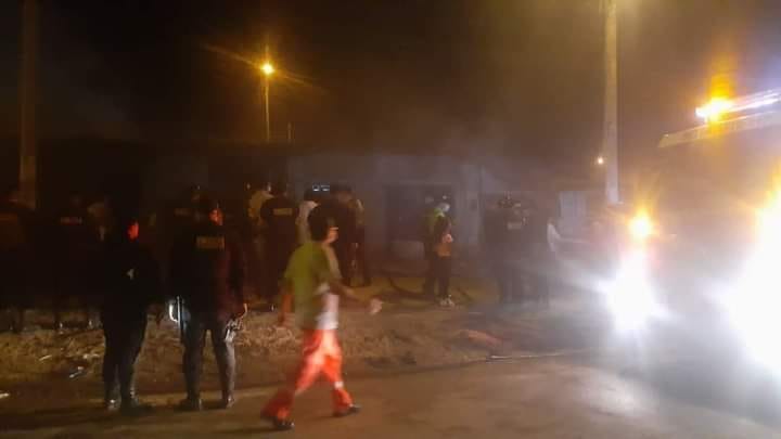 Sullana: Incendio deja en la calle a siete familias en Navidad