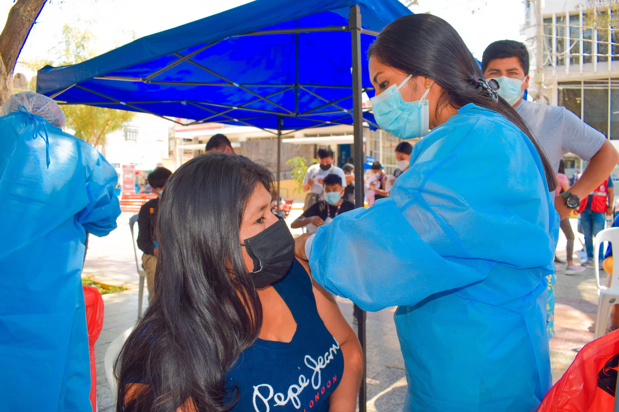 Piura: vacunación contra la covid-19 este martes será hasta las siete de la noche
