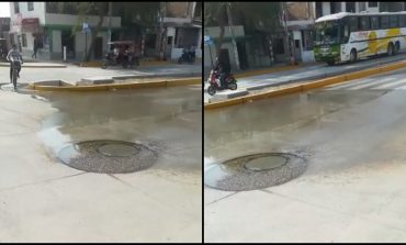 Municipalidad de Piura: "Colapso de desagüe en la Avenida Gulman le compete a EPS Grau"