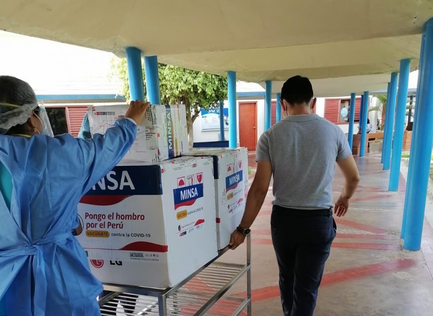 Hospital de Chulucanas se queda sin vacunas AstraZeneca