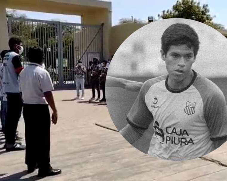 Brindan último adiós a joven futbolista piurano