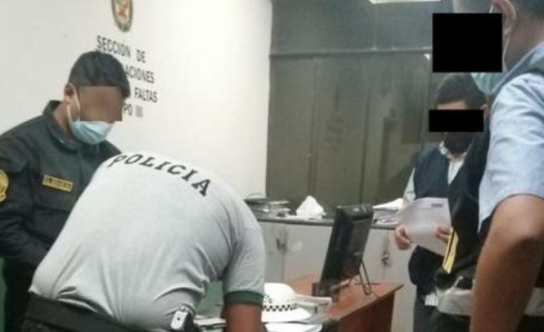 Piura: Policías que cobraron coima se van siete años a prisión