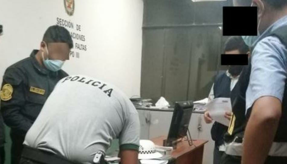 Piura: Policías que cobraron coima se van siete años a prisión