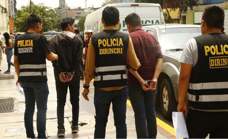 Policía estima que alrededor de ocho bandas criminales operan en Piura y Sullana