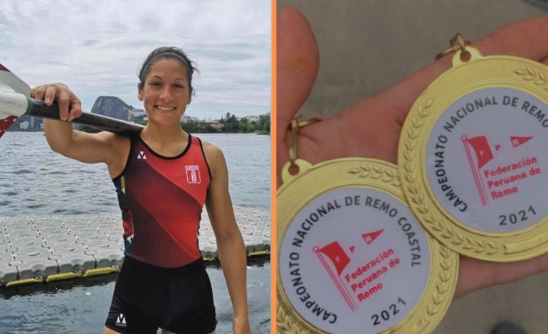 Alumna de la UDEP gana dos medallas de oro en campeonato de Rema Coastal 2021