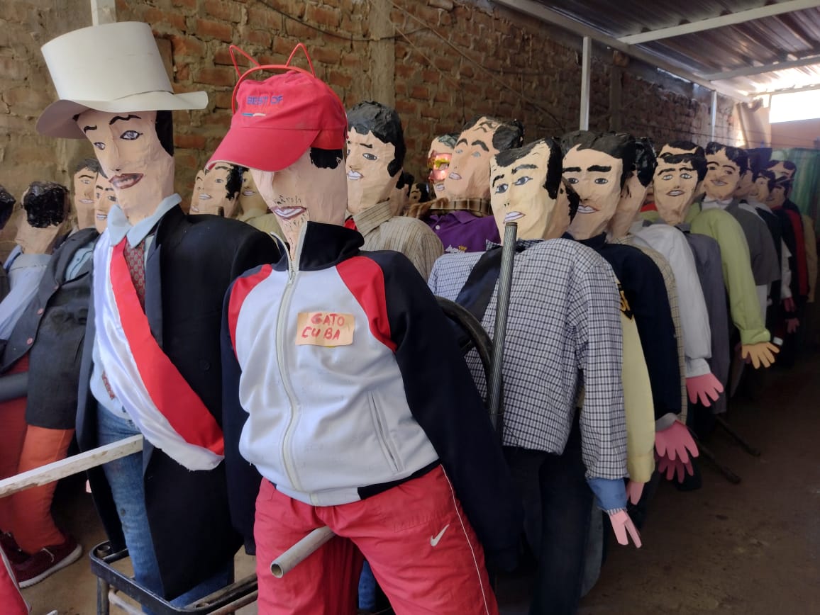 Políticos y de la farándula son solicitados por los piuranos para quemar el fin de año