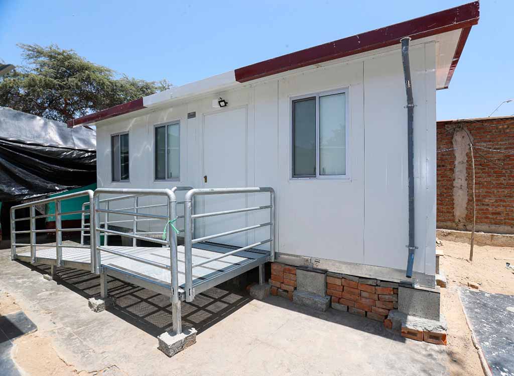 Piura: Sector vivienda culmina instalación de 245 módulos para damnificados en Sullana