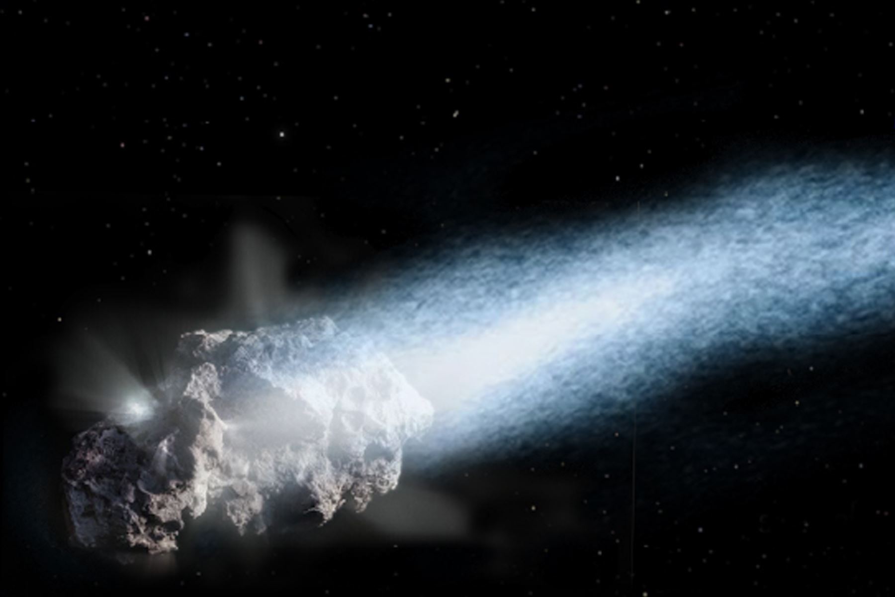 El 2022 inicia con llegada de cometa Leonard y lluvia de meteoros Cuadrántidas