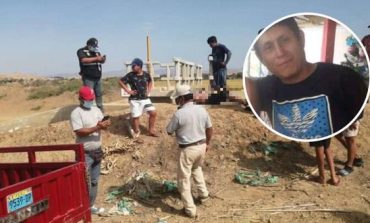 Sullana: hallan cuerpo de albañil en canal de regadío