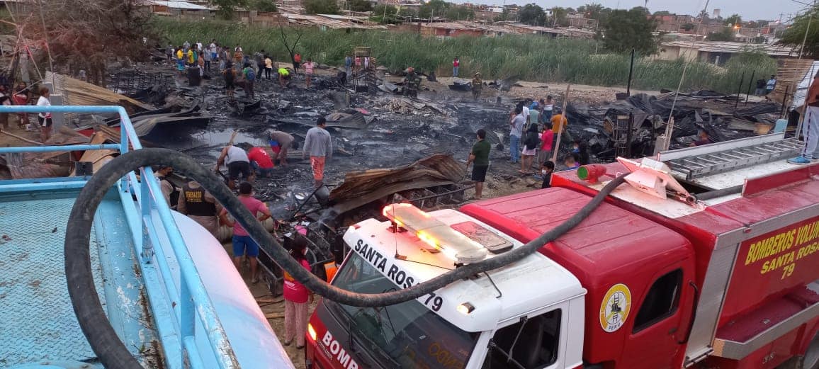 Piura: familias damnificadas por incendio en A.H San José Obrero piden ayuda a las autoridades