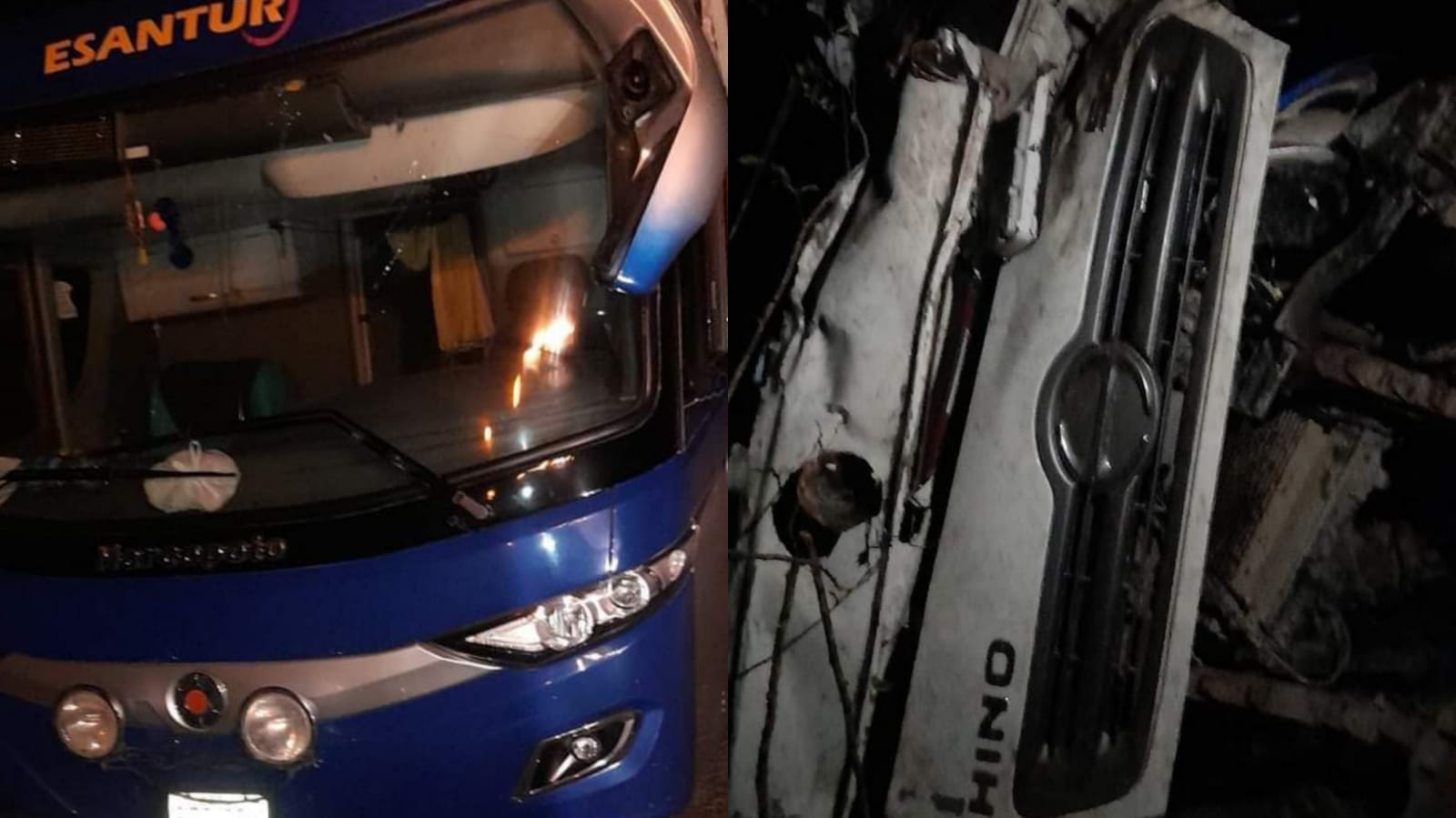 Piura: choque entre camión y bus deja a dos personas fallecidas