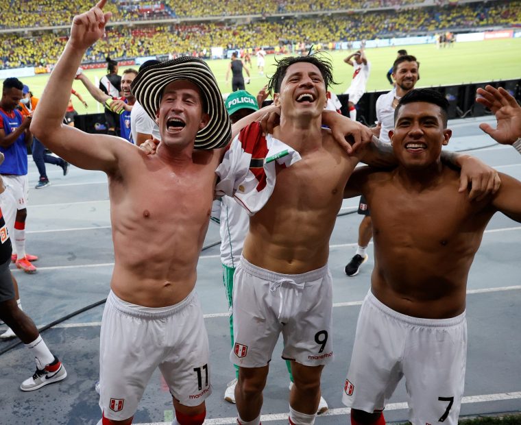 Conmebol destaca triunfo de la selección peruana sobre Colombia por Eliminatorias Qatar 2022