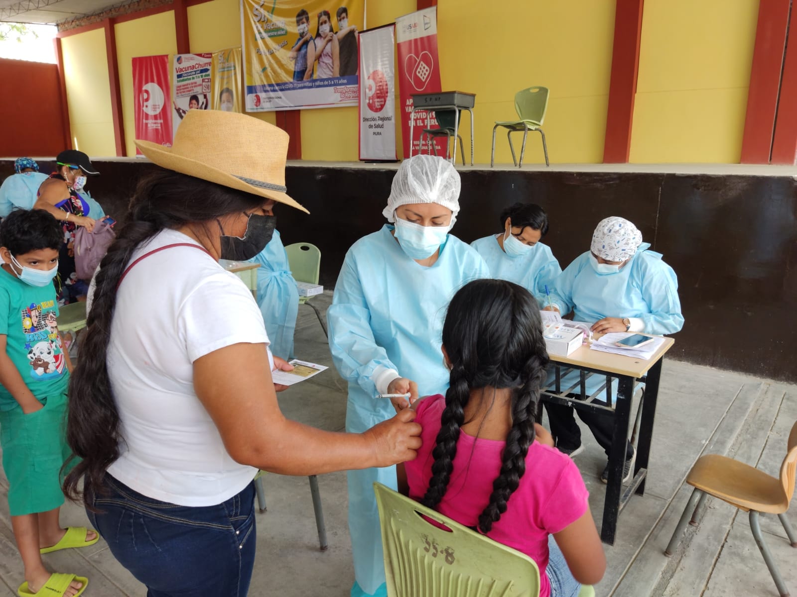 Piura: conoce donde se vacunará contra la covid-19 a los niños de 9 a 11 años este domingo