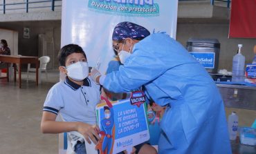 EsSalud Piura inicia vacunación contra COVID-19 a niños de 5 a 11 años