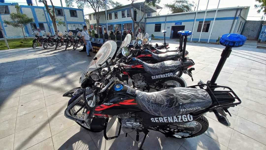 Piura: motos adquiridas en noviembre por la Municipalidad de VDO operarán a quincena de febrero