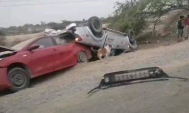 Piura: choque entre automóviles deja a tres personas fallecidas