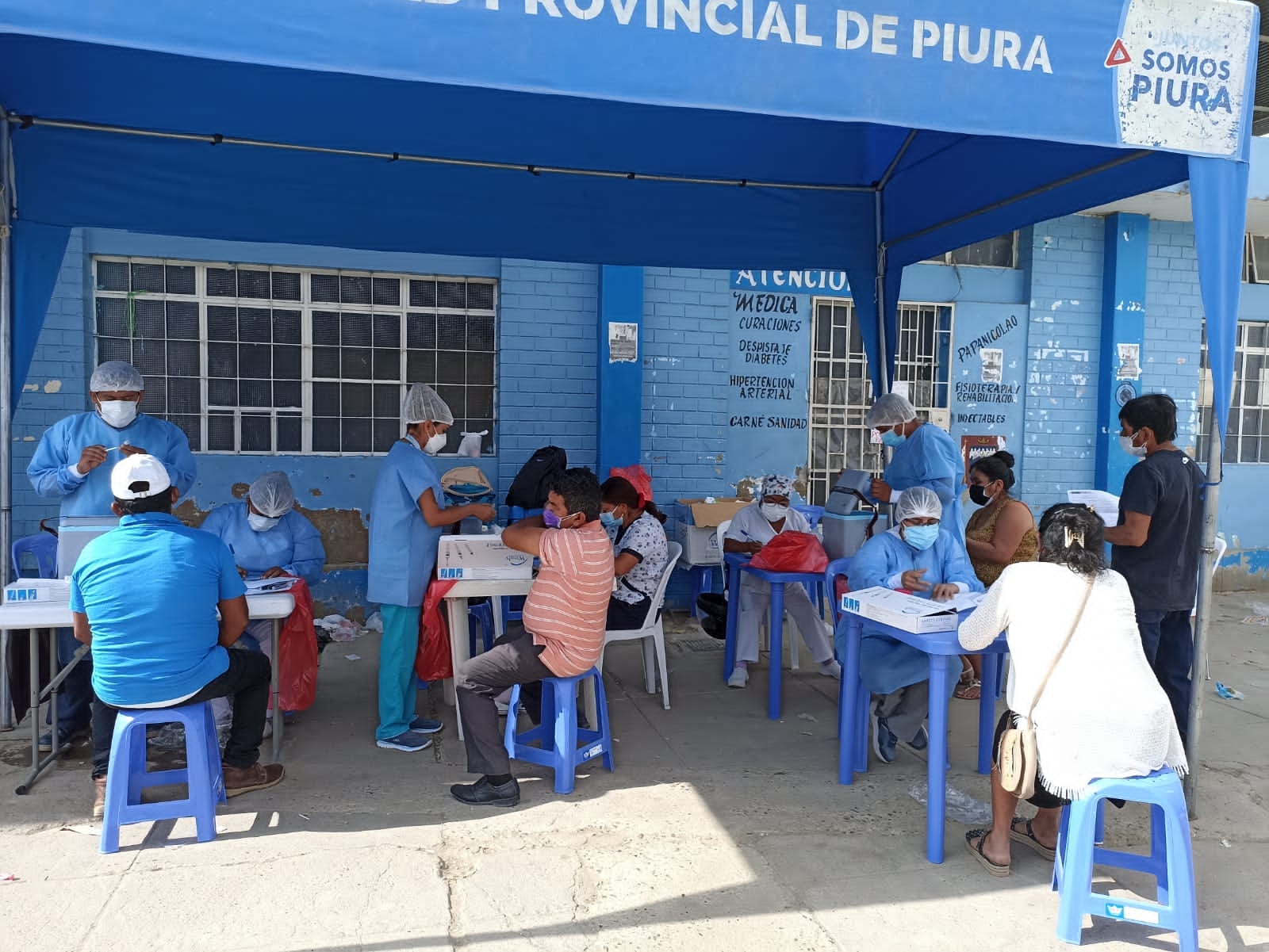 Diresa Piura habilita cuatro puntos de vacunación contra la covid-19 para este martes 25 de enero