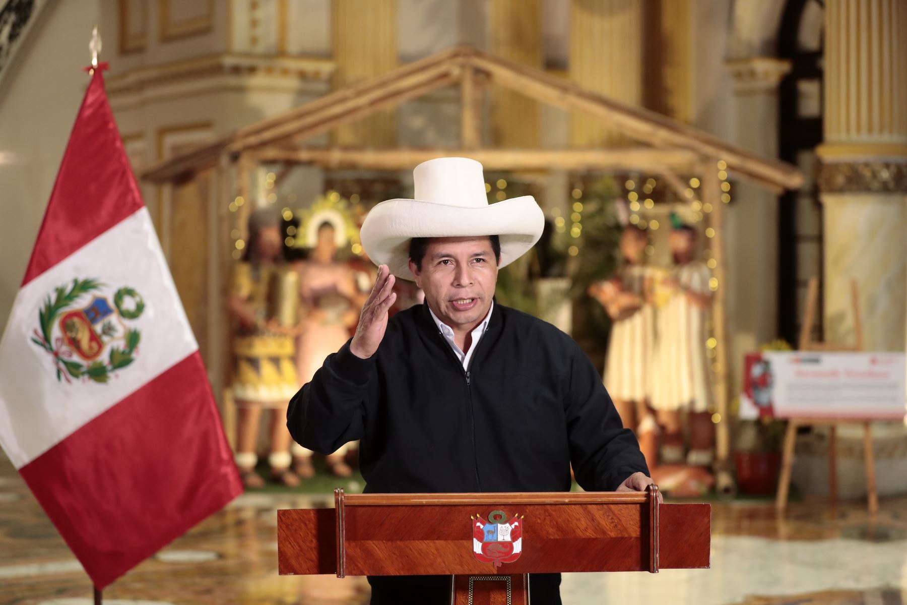 Pedro Castillo anuncia ceremonia de juramentación de cuarto gabinete ministerial