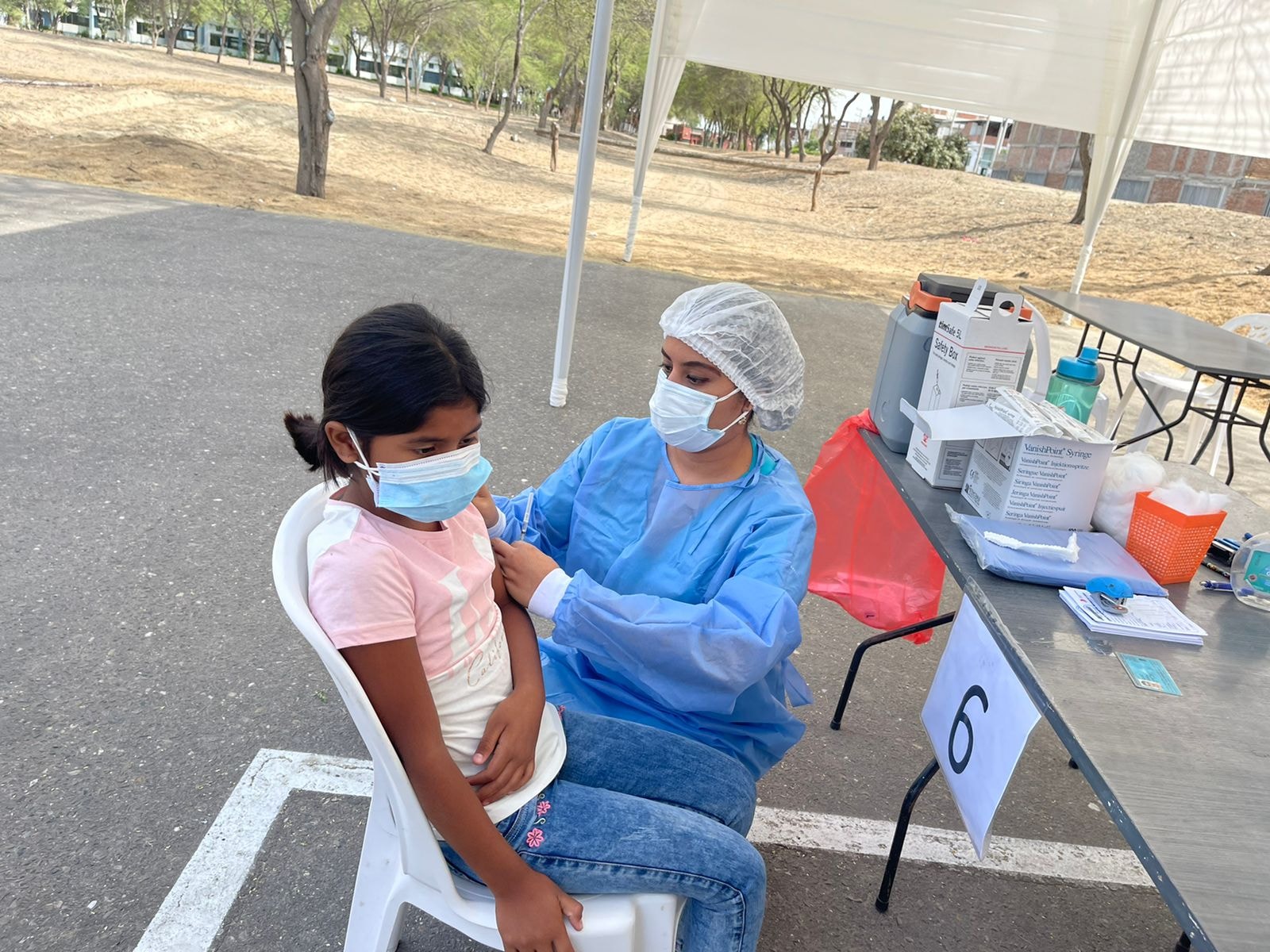 Más de 60 mil niños de 5 a 11 años han sido vacunados en la región Piura