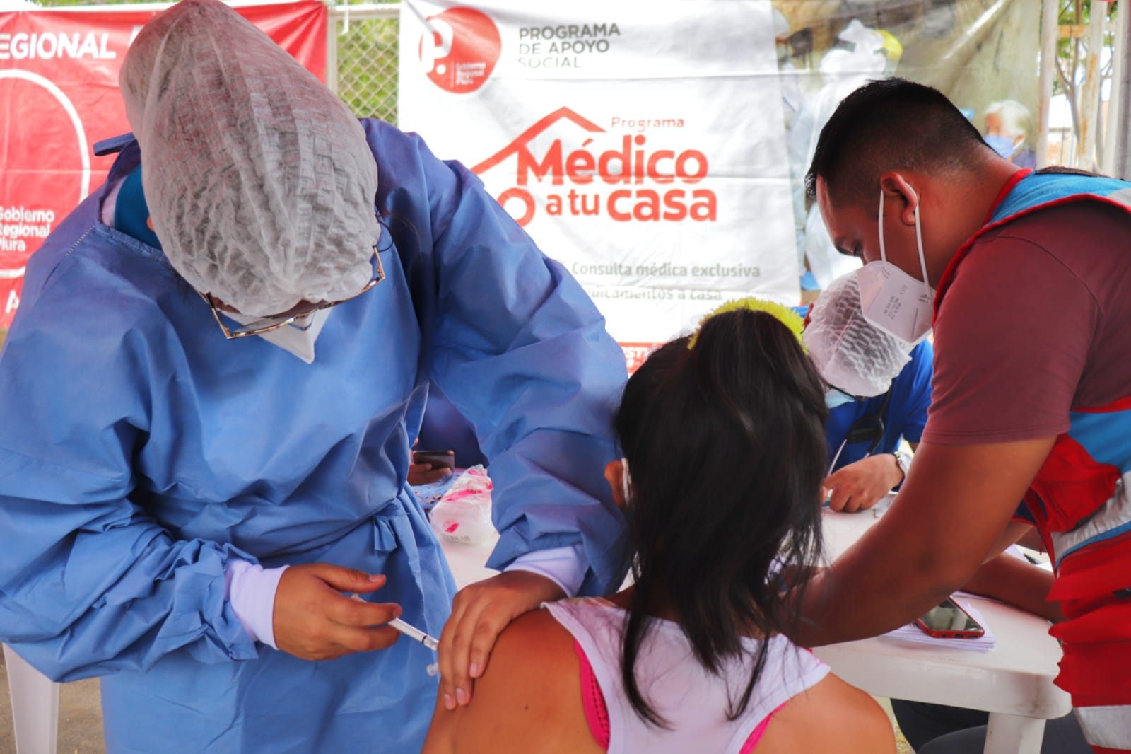 Piura: vacunación en niños y niñas de 5 a 11 años se desarrollará hasta este domingo
