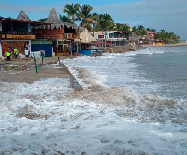 Piura: Coer advierte ocurrencia de oleaje en litoral suroeste