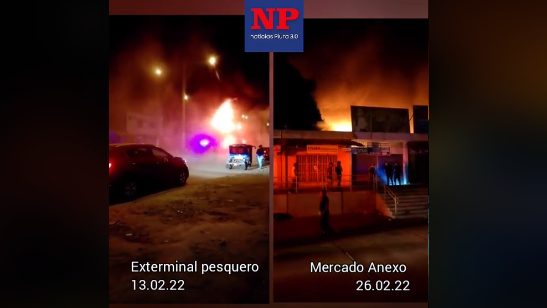 Dos incendios en menos de un mes en Complejo de Mercados de Piura