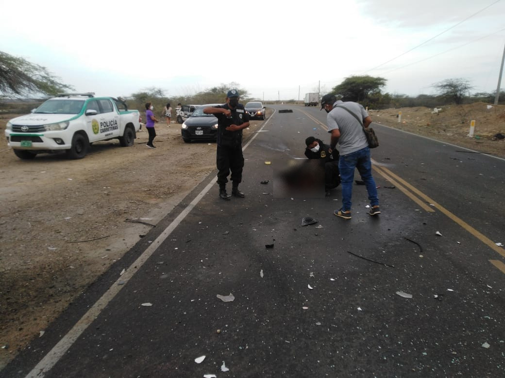 Talara: Un fallecido y nueve heridos deja triple choque