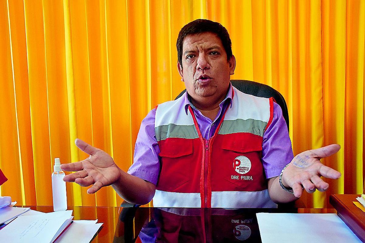Titular de la DREP asegura que el 99% de colegios de Piura está en condiciones para las clases presenciales