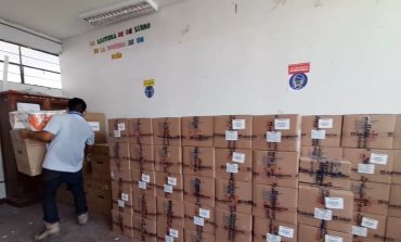 Ugel Sechura recibe importante donación para el retorno a clases en la provincia