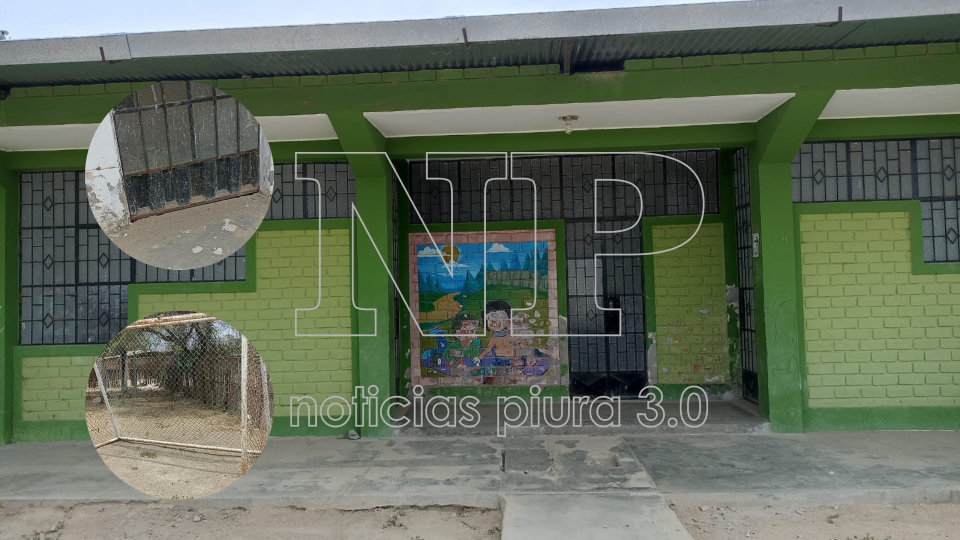 Piura: más de 100 niños de la I.E 044 de Chulucanas corren el riesgo de perder el año académico