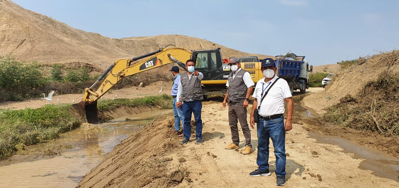 PECHP inicia trabajos de limpieza y desbroce en canal Miguel Checa