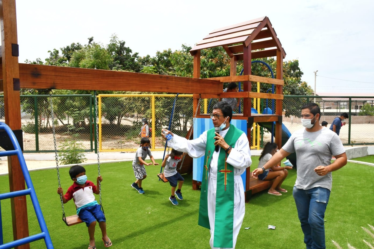 Inauguran primer ludoparque en el A.H. Los Médanos
