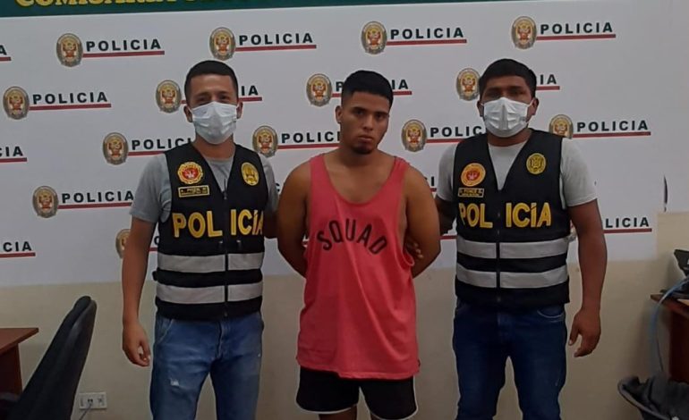 Policía detiene a interno que fugó de centro Juvenil de Miguel Grau de Piura
