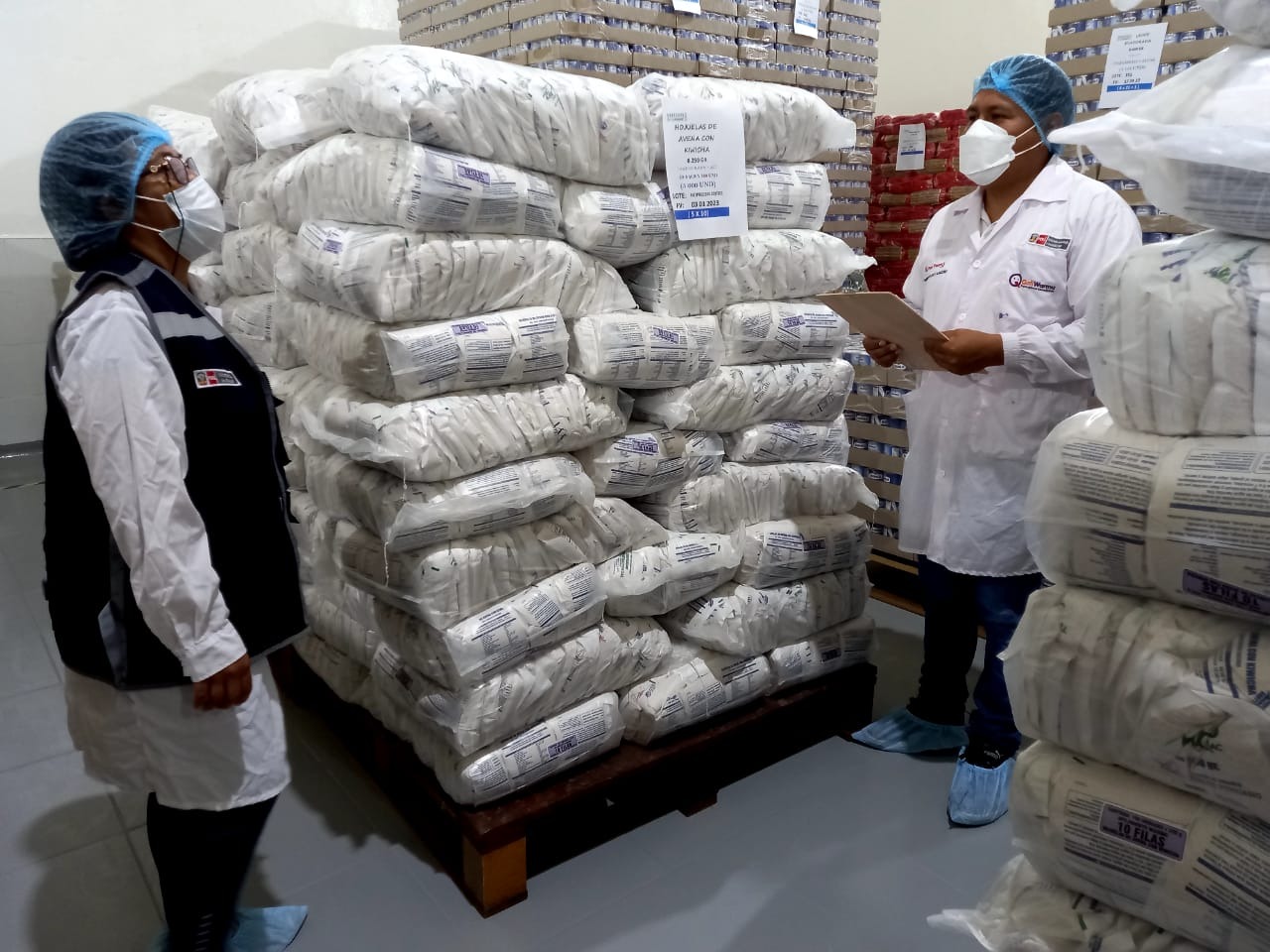 Qali Warma inició verificación de calidad de alimentos para más de 334 mil escolares de Piura